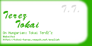 terez tokai business card